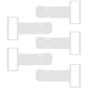 Resim 5 Adet Pratik Kart Tutucu Kolay Ömürlü Uzun Taşınabilir Otopark Makbuz Tutucu 