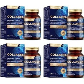 Resim Nutraxin Collagen Hidrolize Kolajen 30 Tablet 4 Adet 