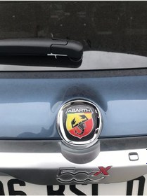 Resim Fiat 500X Abarth Logo Ön Arka Rozet 