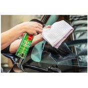 Resim Max Shine Cam silme bezi mikrofiber waffle tip -Clean and Dry" 60x90cm 400gsm 1 adet 