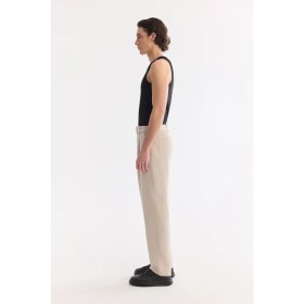 Resim AVVA Erkek Siyah Kolsuz Basic Fitilli Regular Fit Atlet B001058 