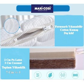 Resim Maxi Cosi 70 x 110 Latex Mattress Ortopedik Coco Latex Bebek Yatağı 