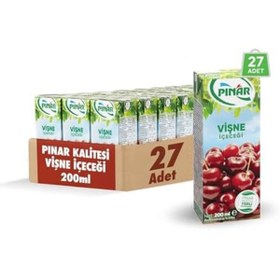 Resim STOREMAX Pınar Meyveli İçecek Vişne 200 ml x 27 Adet 1182297 
