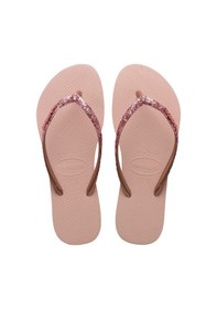 Resim Havaianas Slim Glitter Pink Kadın Terlik 2024 Pembe 