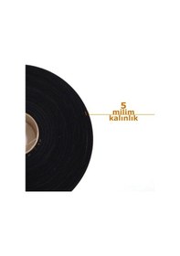 Resim Kapı Pencere Bandı Epdm Sünger 5 Milim Kalınlık 50Milim Genişli-Siyah-10 Metre 