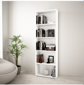 Resim Alestalife Alesta Life 5 Raflı/Gözlü Kitaplık 