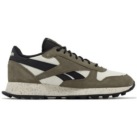 Resim Reebok Classıc Leather Wınterıze Yeşil Unisex Sneaker 000000000101664907 Yeşil - Siyah 