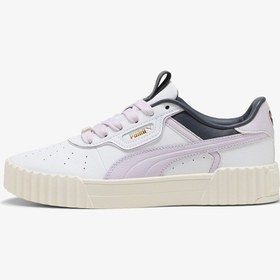 Resim Puma Carina 3.0 Luxe Kadın Spor Ayakkabı 40072407 Beyaz Beyaz 