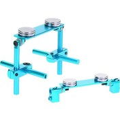 Resim Moveevo 1/10 Hsp 94122 94123 Sakura D3 Xıs Zero S Cs Hpı Tamiya İçin Ayarlanabilir Manyetik Gizli Rc Araç Kabin Montaj Kiti 