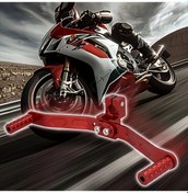 Resim Tongdashop Mavi 1 Adet Alüminyum Alaşım Çift Kancalı Motor Vites Kolu - 97g Elektrikli Bisiklet Yedek Parça 