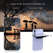 Resim Akıllı Telefon Refleks Atış Klipsi - iPhone ve Akıllı Telefonlar için Gökyüzü Lens Aksesuarı, Seyahat Selfi ve Videolar için Plastik İnvers Yansıtıcı, Tek Anahtar İnvers Yansıtıcı, Seyahat Selfi Aksesuarı | İnvers Yansıtıcı | Dayanıklı Plastik Klips, Telefon Aksesuarları 