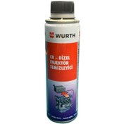 Resim Würth Dizel Mazot Yakıt Katkısı Enjektör Temizleyici 300ml 6 Adet 