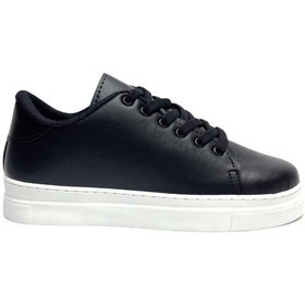 Resim Unisex Spor Ayakkabı Sneaker Siyah 