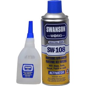 Resim Swanson Works Sw Bond Profesyonel Hızlı Yapıştırıcı 400 Ml 