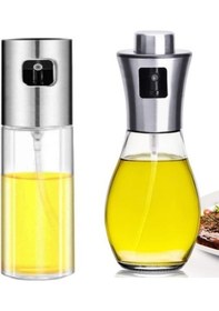 Resim ANTİKSÜS 2 Li Yağ Limon Sos Sirke Zeytinyağı Spreyi Yağ Şişesi Yağdanlık 
