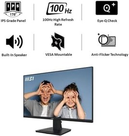Resim MSI Pro MP275Q 27" 1920x1080 1ms 100Hz IPS WQHD Adaptive-Sync Monitör 