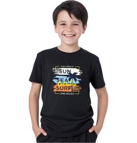 Resim Panios Kids 3'lü Hope-sun-sk Baskılı Erkek Çocuk Kısa Kollu T-shirt Çok Renkli 