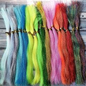 Resim 3 Paket Mycena Fly Fishing Tinsel, PET Malzeme, Çeşitli Renkler, Yem Yapımı Flash Tinsel, Balıkçılar için Balık Aksesuarları 