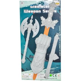 Resim Bisepetim 13486-920-21B D Kartela Savaşcı Seti - Asya Oyuncak 