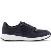 Resim Geox Kadın Lacivert Bulmya Bağcıklı Deri Sneaker D36nqb0bc11c4002 