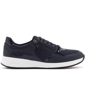 Resim Geox Kadın Lacivert Bulmya Bağcıklı Deri Sneaker D36nqb0bc11c4002 