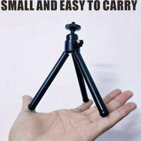 Resim LCD projektörler için uygun, dayanıklı alüminyum malzeme, 2 renk seçeneği, taşınabilir mini proje standı - 360° dönebilen masaüstü tripod 