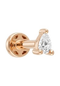 Resim Rose Altın Damla Taşlı Tragus Piercing As153pcr2 Altınsepeti Rose Gold 