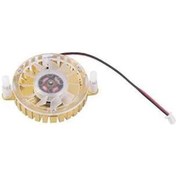 Resim 12 Volt Universal Vga Fan Yuvarlak Ekran Kartı Soğutma Fanı 