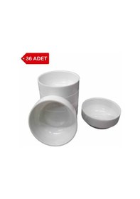 Resim 36 Adet - 12cm Melamin Çorba Kasesi, Cacık, Meze, Komposta 