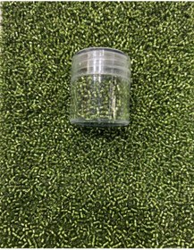 Resim Hedef Bijuteri Orjinal Yeşil Miyuki Delica Db-1207-101 Boncuk - Kutu No:101- 11/0 - 7,5 Gr 