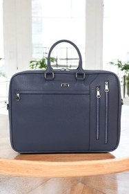 Resim Lacivert Unisex 17,3 inç Evrak-Laptop Çantası 
