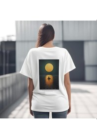 Resim Isalone Serisi No:6 T-shirt - Beyaz 