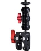 Resim Lemestar Çok Amaçlı Paslanmaz Çelik Ve Alüminyum Kıskaç Kolu - 1/4" Ve 3/8" Vida Bağlantılı 