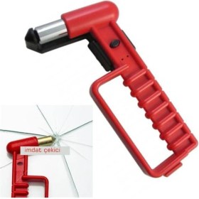 Resim Universal Acil Çıkış Çekici Cam Kırma Çekici Asacaklı Imdat Çekici 