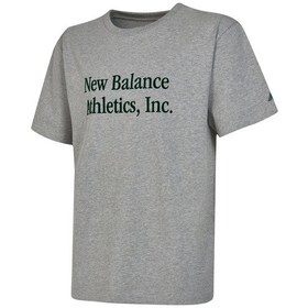 Resim New Balance Mnt3522-ag Erkek Spor Tişört Gri 
