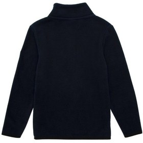 Resim U.S. Polo Assn. Erkek Çocuk Yarım Fermuarlı Lacivert Polar Sweatshirt 50298060-VR033 