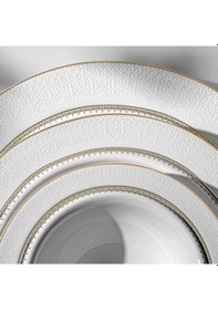 Resim Nehir Margaret Lisa 57 Parça Porselen Yemek Takımı 