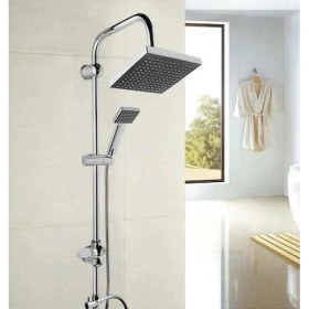 Resim Rain Duş Robotu Tepe Duş Seti Duş Başlığı Sistemi Seti Yağmurlama Duş Robotu Fonksiyonel Duş Robotu 