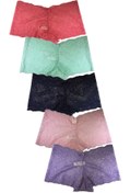 Resim CottonStar Kadın Dantelli Şort 5'li Mix Paket 