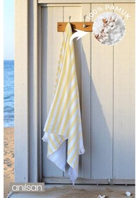 Resim Anida Plaj Havlusu %100 Pamuk 75x150 Çok Renkli 