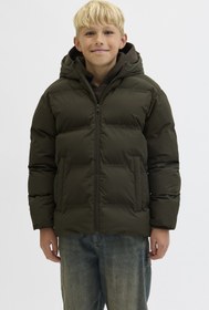 Resim Jack&amp;Jones Junior Erkek Çocuk Mont 12278831 Haki 