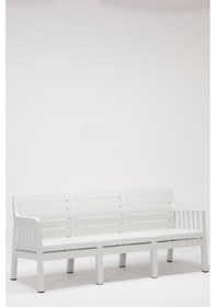 Resim Lara 3'lü Mindersiz Koltuk Balkon&teras Bahçe Koltuk / Beyaz 