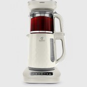 Resim Karaca Çaysever Robotea Pro Quartz 4 in 1 Konuşan Çay Makinesi Creamy 