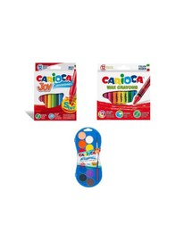 Resim Carioca Boya Seti Pastel Boya Keçeli Kalem Sulu Boya 