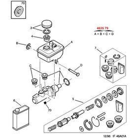 Resim Psa-463579 Hidrolik Yag Deposu 515363359 