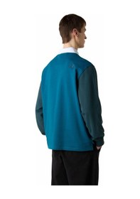 Resim The North Face M Color Block Relaxed Rugby Polo T-shirt - Nf0a8eeaeıx1-11325 Mavi 