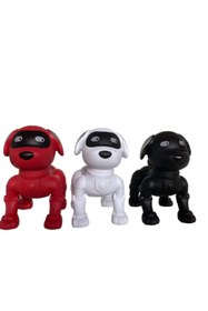 Resim LEERFEI Köpek Bluetooth Hoparlör Köpek Tasarımlı Bluetooth USB TF Kart Destekli Işıklı Bluetooth Speaker 