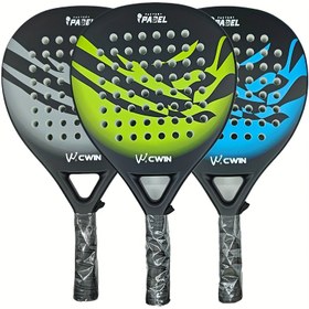 Resim Padel Raket Tenis Karbon Fiber Yumuşak EVA Yüzeyli Paddle Çantası ve Hediye Hediyeli Yeni Trend 
