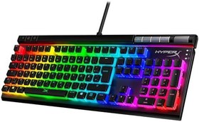Resim HyperX Alloy Elite 2 - Mekanik oyun klavyesi, yazılım kontrollü aydınlatma ve makro ayarı, ABS puding tuşları, medya kontrolü, RGB arka plan aydınlatması. Doğrusal anahtar, HyperX Red 