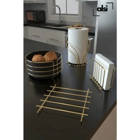 Resim Alsi Home Servis Sunum Seti ve Ekmeklik Seti Havluluk Peçetelik Nihale Ekmeklik -4'lü Set 